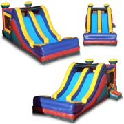 inflatable combo bouncy and slide